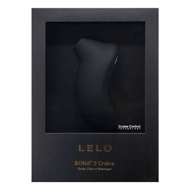 LELO SONA 2 Cruise 聲波震動按摩器 (櫻桃紅/黑)